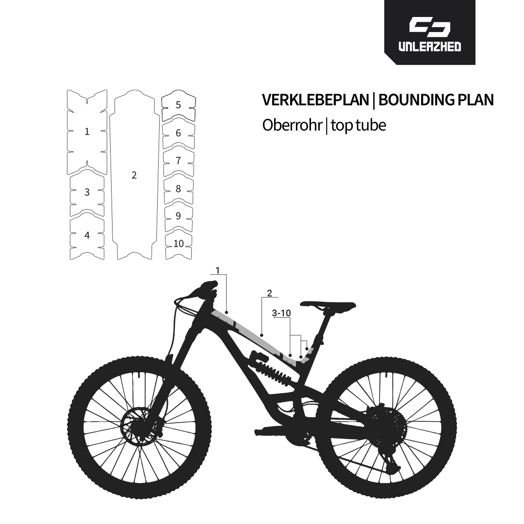 Frame Protection XXL glossy Budz color - unleazhed