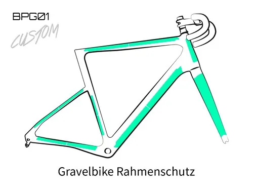 Gravel Bike Frame Protection