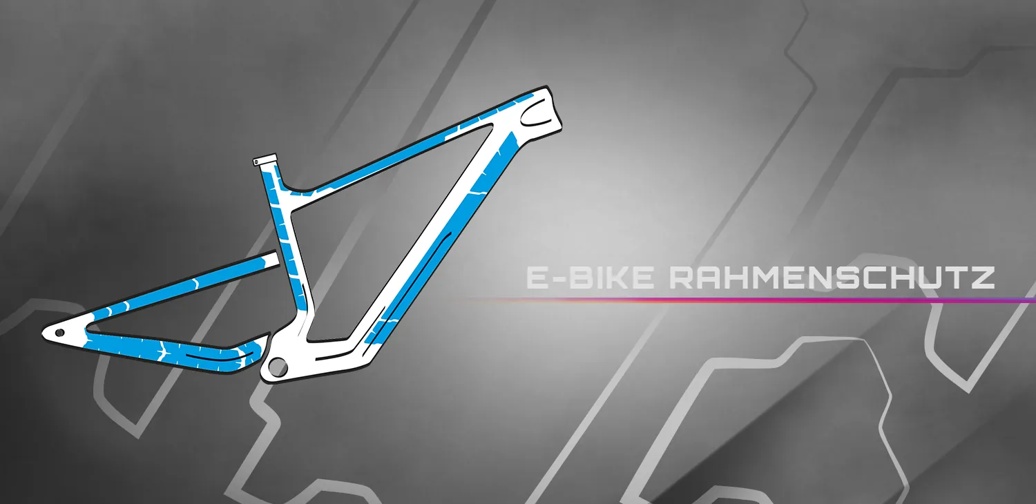 E-Bike Rahmenschutzfolie