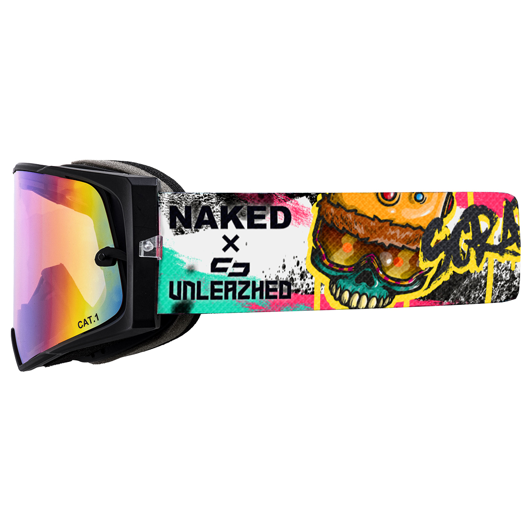 MTB Goggle - Unleazhed x Naked - Scrap Yard Lord