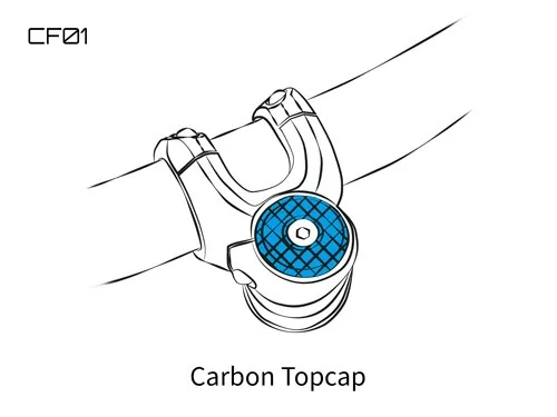 Top Cap Carbon