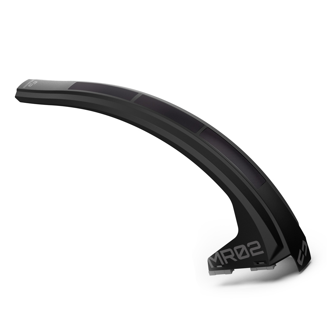 MR02 Hinterrad Mudguard Sticker carbon - Unleazhed