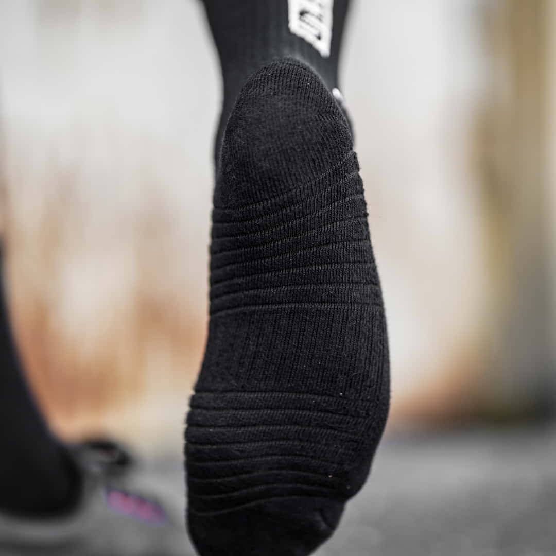 MTB Socks snazy black-white - Unleazhed